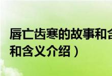 唇亡齒寒的故事和含義簡(jiǎn)短（唇亡齒寒的故事和含義介紹）