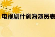 電視劇什剎海演員表（電視劇什剎海的簡介）