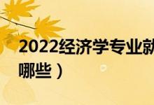 2022經(jīng)濟(jì)學(xué)專(zhuān)業(yè)就業(yè)前景如何（就業(yè)方向有哪些）