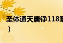 圣體通天唐錚118章（唐錚九陽圣體什么小說）