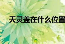 天靈蓋在什么位置（天靈蓋在什么位置）