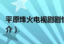 平原烽火電視劇劇情（平原烽火電視劇劇情簡(jiǎn)介）