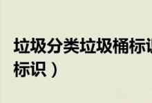 垃圾分類垃圾桶標識簡筆畫（垃圾分類垃圾桶標識）