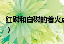 紅磷和白磷的著火點(diǎn)分別是多少（紅磷和白磷）