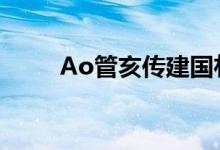 Ao管亥傳建國樸振華是什么意思？