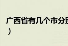 廣西省有幾個(gè)市分別是什么（廣西省有幾個(gè)市）