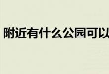附近有什么公園可以玩?。ǜ浇惺裁垂珗@）