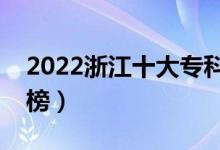 2022浙江十大?？茖W校排名（高職院校排行榜）