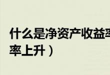 什么是凈資產(chǎn)收益率（什么會(huì)導(dǎo)致凈資產(chǎn)收益率上升）
