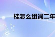 桂怎么組詞二年級(jí)的（桂怎么組詞）