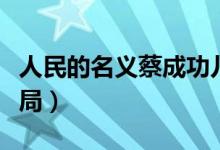 人民的名義蔡成功兒子（人民的名義蔡成功結局）