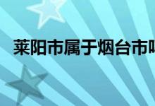 萊陽(yáng)市屬于煙臺(tái)市嗎（萊陽(yáng)市屬于哪個(gè)市）