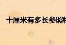 十厘米有多長(zhǎng)參照物（十厘米有多長(zhǎng)參照）
