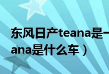 東風(fēng)日產(chǎn)teana是一款什么車(chē)型（東風(fēng)日產(chǎn)teana是什么車(chē)）