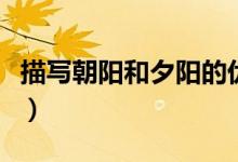 描寫(xiě)朝陽(yáng)和夕陽(yáng)的優(yōu)美句子（描寫(xiě)朝陽(yáng)的成語(yǔ)）
