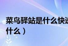 菜鳥(niǎo)驛站是什么快遞都可以放嗎（菜鳥(niǎo)驛站是什么）