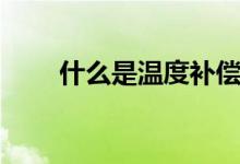 什么是溫度補(bǔ)償（什么是溫泉饅頭）