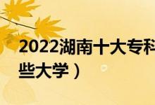 2022湖南十大?？茖W(xué)校排名（高職可以考哪些大學(xué)）