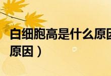 白細(xì)胞高是什么原因造成的（白細(xì)胞高是什么原因）