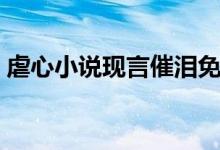 虐心小說現(xiàn)言催淚免費（虐心小說現(xiàn)言催淚）