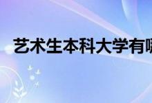 藝術(shù)生本科大學有哪些學校（哪個比較好）