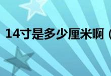 14寸是多少厘米?。?4寸是多少厘米 長(zhǎng)寬）