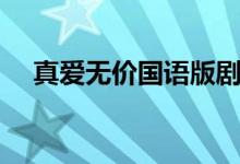 真愛無價國語版劇情（講的是什么故事）