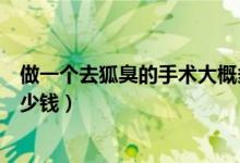 做一個(gè)去狐臭的手術(shù)大概多少錢(qián)（做去狐臭的手術(shù)一般要多少錢(qián)）
