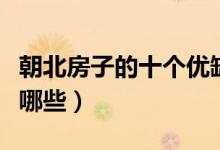 朝北房子的十個(gè)優(yōu)缺點(diǎn)（朝北房子的優(yōu)缺點(diǎn)有哪些）