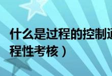 什么是過程的控制通道和擾動(dòng)通道（什么是過程性考核）