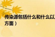 傳染源包括什么和什么以及什么（何為傳染源它包括哪幾個方面）