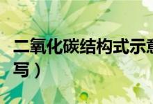 二氧化碳結(jié)構(gòu)式示意圖（二氧化碳結(jié)構(gòu)式怎么寫）