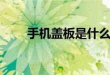 手機(jī)蓋板是什么（手機(jī)蓋板是什么）