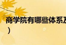 商學(xué)院有哪些體系及課程（商學(xué)院有哪些專業(yè)）