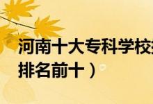 河南十大?？茖W(xué)校排名2022（高職高專院校排名前十）