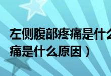 左側腹部疼痛是什么原因導致的（左側腹部疼痛是什么原因）