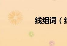 線組詞（線組詞及意思）