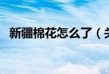 新疆棉花怎么了（關于新疆棉花事件介紹）