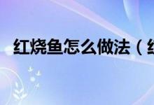 紅燒魚怎么做法（紅燒魚塊家常做法分享）