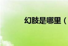 幻肢是哪里（幻肢是哪個部位）