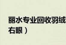 麗水專業(yè)回收羽絨服服務至上（l是左眼還是右眼）