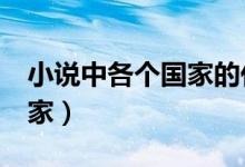 小說中各個國家的代稱（小說中a國是哪個國家）