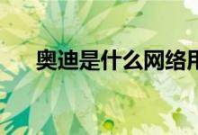 奧迪是什么網(wǎng)絡(luò)用語（ad是什么位置）