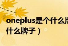 oneplus是個什么牌子多少錢（oneplus是個什么牌子）