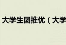 大學(xué)生團(tuán)推優(yōu)（大學(xué)里面的團(tuán)推優(yōu)有什么用）