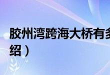 膠州灣跨海大橋有多長(zhǎng)（膠州灣跨海大橋的介紹）