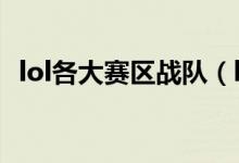lol各大賽區(qū)戰(zhàn)隊（lolfnc戰(zhàn)隊是哪個賽區(qū)）