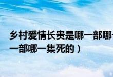 鄉(xiāng)村愛(ài)情長(zhǎng)貴是哪一部哪一集死的視頻（鄉(xiāng)村愛(ài)情長(zhǎng)貴是哪一部哪一集死的）