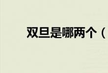 雙旦是哪兩個(gè)（雙旦粉是什么意思）