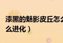 漆黑的魅影皮丘怎么進(jìn)化（漆黑的魅影皮丘怎么進(jìn)化）